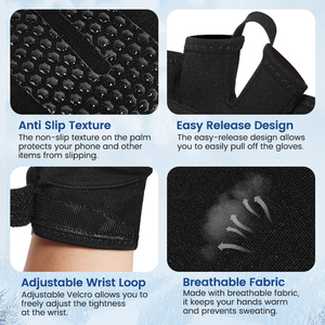 Guantes Calefactables sin Dedos para Hombre y Mujer, Guantes Eléctricos Recargables para Manos Completas y Medias, Guantes Calefactables Eléctricos para Trabajar en Invierno - Product Image 4