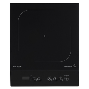 Plaque de cuisson à induction en verre biseauté 2400w à commande tactile cuisinière à induction plaque de cuisson unique - Product Image 1