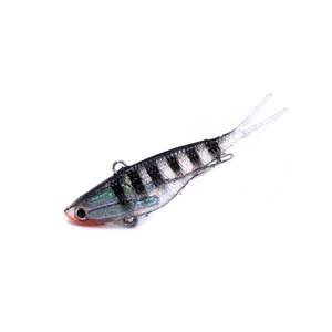 Esca Vibrante in Plastica Morbida MLF Vibe Fork Tail per Pesci Bass e di Acqua Salata 95mm/115mm con Ami per la Pesca in Fiume, Lago e Oceano - Product Image 2