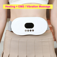 Ceinture de massage abdominale sans fil à micro-courant, chauffante pour les règles, rechargeable, pour les crampes menstruelles et le dos, avec logo personnalisé