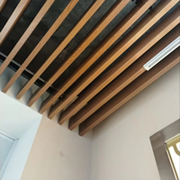Plafond suspendu en aluminium en forme de U sur mesure pour la décoration intérieure