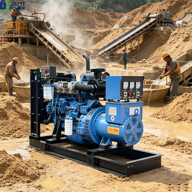 Silent /Open Diesel Generator Set 38KVA-500KVA 50HZ/60HZ 110V-220V-400V Single & Three Phase Industrial Power Generator