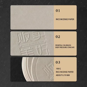 Embossed Custom Swing <b>Tags</b> White Pure Paper Clothing <b>Tag</b> Labels for Garments Hang <b>Tags</b> for Shoes & Bags Printed Stock - Product Image 6