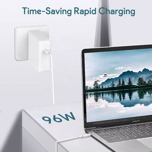 Adaptateur secteur 30W/45W/61W/65W/<span class=keywords><strong>87W</strong></span>/96W/140W <span class=keywords><strong>Chargeur</strong></span> pour ordinateur portable avec port Type <span class=keywords><strong>C</strong></span> et <span class=keywords><strong>c</strong></span>âble Type-<span class=keywords><strong>C</strong></span> pour Macbook Pro/Air - Product Image 5