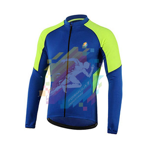 เสื้อแข่งปั่นจักรยานสำหรับผู้ใหญ่ชายและหญิงผ้าเจอร์ซีย์แห้งเร็วระบายอากาศน้ำหนักเบามีสไตล์ใหม่ Formula1อินดัสตรี - Product Image 1