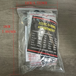 Assortiment de joints toriques en caoutchouc, 225 pièces, 18 tailles, pour connecteurs de tuyaux de plomberie et joints de vannes - Product Image 2