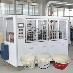 Low Price Plc Control Of Automatic High-speed Ice Cream Bowl Soup Coffee Cup Lid Forming Machine