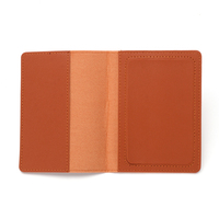 Cartera de Viaje de Piel Sintética Impermeable con Protección RFID, Funda Protectora para Pasaporte, Carpeta para Documentos, Precio al por Mayor