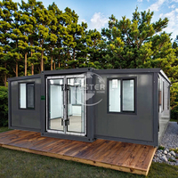 Conteneur personnalisé 20 pieds 40 pieds Capsule House 2 chambres à coucher Conteneur extensible Conteneur d'expédition Maisons Coût