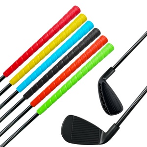 6가지 색상 미니 유리 섬유 골프 치퍼 (모든 연령대 골퍼용, TPR 그립 및 ABS 클럽 헤드, OEM 로고 인쇄 가능) - Product Image 1