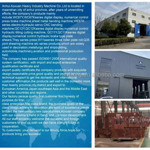 CE Plegadora Hidraulicas automatico piccolo idraulico CNC macchina piegatrice piegatrice piegatrice WC67K-40T/1600 TP10S Controller - Product Image 2