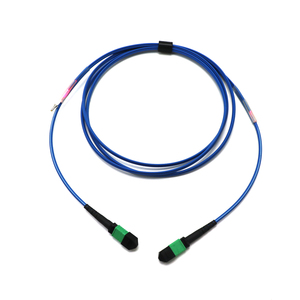 สายเคเบิล MPO Trunk แบบติดตามได้ 40G 800G 1.6T AI Area SR4 SR8 สายไฟเบอร์ MPO พร้อมตัวบ่งชี้สถานะ 8 12 16 24 32 ไฟเบอร์ - Product Image 6