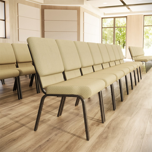 Chaises de théâtre empilables en tissu à <span class=keywords><strong>prix</strong></span> avantageux, idéales pour banquets de mariage, salles à manger et églises - Vente en gros - Product Image 5