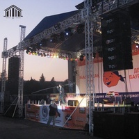 Estructura de Exhibición Portátil de Aleación de Aluminio ZC para Conciertos y Exposiciones - Diseño Modular, Conexión Rápida, Dimensiones Personalizadas