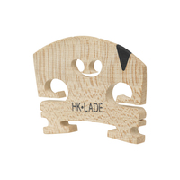 SLADE Stringed Instrument Accessories Professionally Polished Maple Ebony 1 String Pad Violin Parts 4/4 Violin Bridge