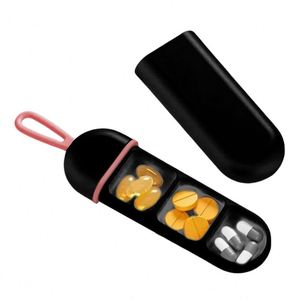 Organisateur de pilules portable 3-en-1 très demandé, boîte hebdomadaire personnalisée avec compartiments à accès facile - Product Image 3