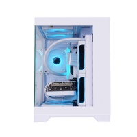 Ordinateur de jeu de bureau personnalisé complet Intel I5 12400F RTX 3060 blanc RGB assemblé et personnalisable en gros