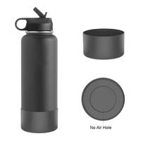 Nouvelle Housse en Silicone Écologique Antidérapante et Antichoc pour Bouteilles d'Eau, Sûre pour les Aliments, Réutilisable, Protection de Base pour Bouteille de Sport
