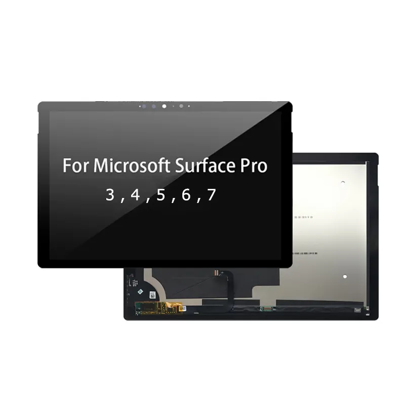 Tablet PC LCD Screen Display Repair Parts For Microsoft Surface Pro 3 4 5 6 7 LCD Display Touch Screen Digitizer Assembly