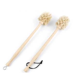 All-Natural Bamboo <strong>Bottle</strong> <strong>Brush</strong> - Long <strong>Brush</strong> and Bristles for Cleaning Kitchen Items, Vases, Pitchers, Mugs - Durable Wooden Ha - Product Image 2