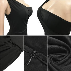 X5819 Último Diseño Vestidos de Fiesta a la Moda para Mujer con Manga de un Hombro Vestidos de Noche para Dama Elegantes Vestidos de Graduación Corte Sirena - Product Image 6