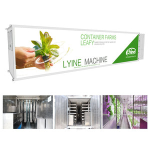 Système d'agriculture en conteneur de 40 pieds pour la culture de champignons Shiitake, conteneur d'agriculture, salle de culture, ferme intelligente, hydroponie, conteneur, application/WiFi - Product Image 3