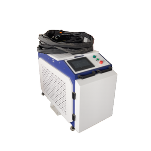 เครื่องเชื่อมโลหะด้วยไฟเบอร์เลเซอร์อเนกประสงค์ 4in1 รุ่นใหม่ 3000w / เครื่องเชื่อมเลเซอร์แบบพกพาขนาดเล็ก - Product Image 1