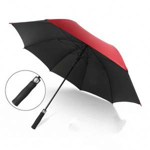 Parapluie de golf promotionnel personnalisé avec logo, en vinyle UV et poignée en EVA, pour entreprises, cadeau souvenir d'entreprise - Product Image 2