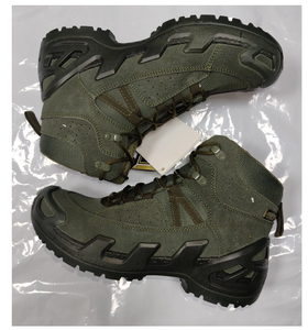 Botas Tácticas de Senderismo de Corte Medio Personalizadas TSB07, Color Verde Oliva, Botas de Senderismo AK, Botas Cortas - Product Image 3