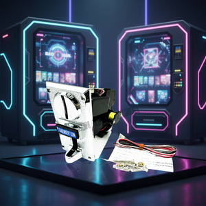 616 New Universal Coinslot Electronic Multi Coin Acceptor Upright for Washing Machine Massage <strong>Chair</strong> Type 12V 1 Year for 6 Years+ - Product Image 1