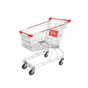 Ownace AU 3-5 pouces chariot de supermarché chariot de supermarché chariot de chariot en acier pour le magasin et le supermarché - Product Image 6