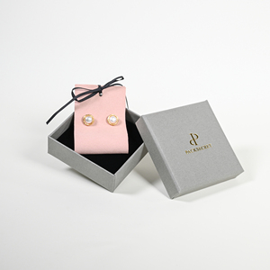 Packsecret biểu tượng tùy chỉnh bông thẻ hộp giấy Bán Buôn Đồ trang sức container với bọt chèn cho hiển thị thanh lịch - Product Image 4
