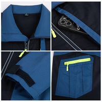 Vêtements de travail anti-déchirure personnalisés avec logo pour hommes, printemps et automne, résistants à l'usure, pour l'exploitation minière, la construction, les électriciens