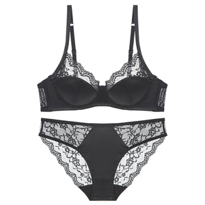<span class=keywords><strong>Reggiseno</strong></span> Sexy Sottile <span class=keywords><strong>Senza</strong></span> Cuciture in Pizzo per Donne, Stile Francese, Morbido con <span class=keywords><strong>Ferretto</strong></span>, <span class=keywords><strong>Minimizer</strong></span> - Product Image 3