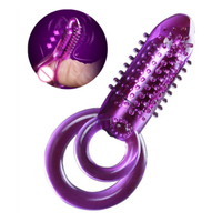 Paar-Sextoy Klitoris Penisring Vagina Frau DIY Gland-Bullet