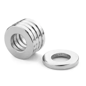 Multipole Ring Neodymium Magnet,Large Strong Rare Earth Neodymium Neodym Ndfeb N52 Magnetic Speaker Circle Ring Magnet