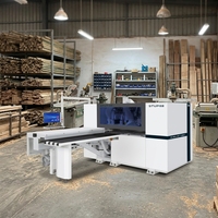 R-TUP T-126B-C Machine de travail du bois CNC automatique six faces pour le traitement du bambou et du bois, avec 8 outils, rainurage latéral