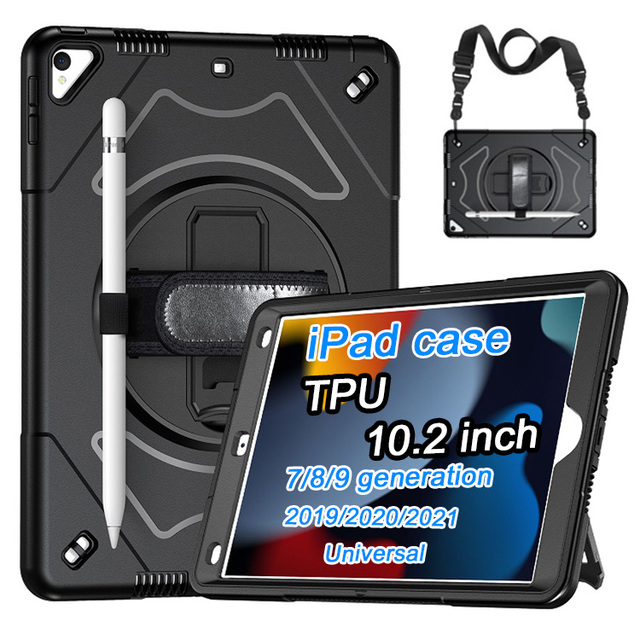 Shockproof Ipad Cover Case for Apple Ipad 7 7th 10.2 Cover for Ipad 9 Generation 10.2 Inch Case for Kids