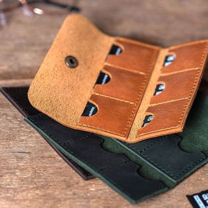 Pu Leather Customized Casecustomized Case Portable <b>Memory</b> Holder Sd Card Wallet for <b>Gifts</b> - Product Image 5