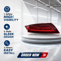 Conjunto de Luces Traseras LED Rojas Completas para Audi TT 8J 2006-2014, Luz de Freno, Señal de Giro Secuencial, Conexión CAN Bus, Plug and Play, Pieza Automotriz