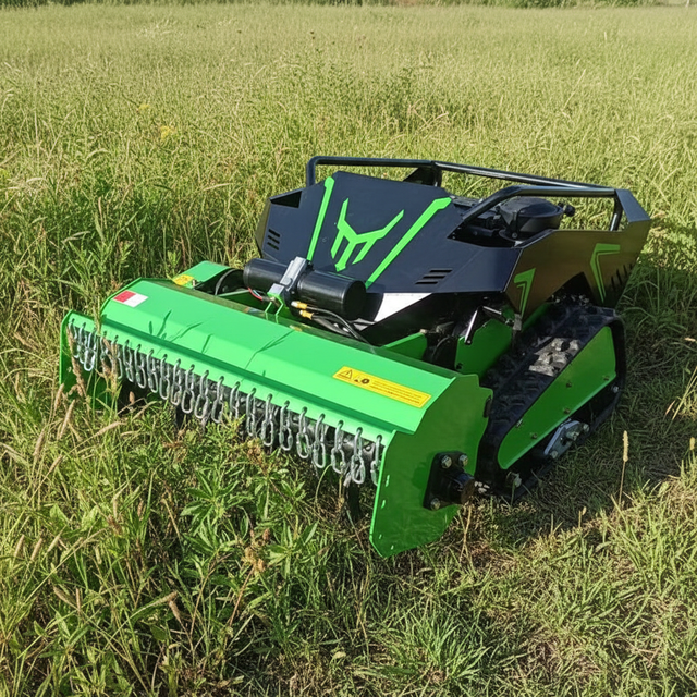 X-TECH Flail Mower 800mm 1000mm Multifunction Remote Control Smart Garden Robot Lawn Mower