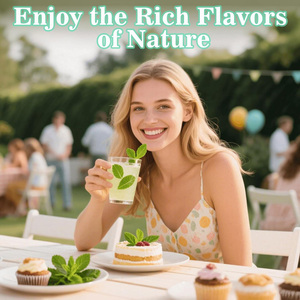 Arôme de menthe poivrée pour la crème glacée, la pâtisserie, les boissons, les bonbons - Soluble dans l'eau - Arôme de menthe poivrée de qualité alimentaire - Product Image 3