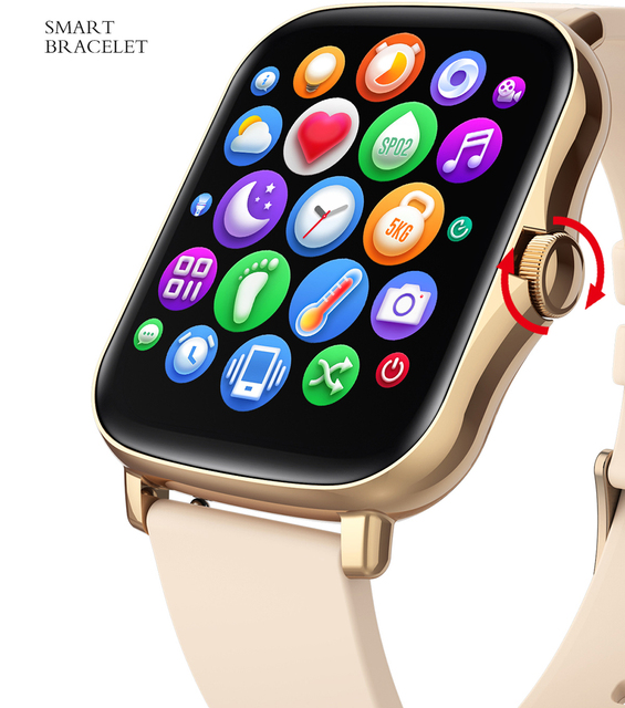 2021 Yawell New Trend Smart Fitness Band Full Touch 1.69 Inch Smart Wrist Watch Y20 Smartwatches