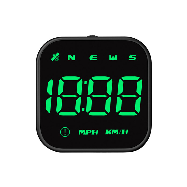 HUD Head-Up Display G4S GPS Speedometer Universal Portable OBD Multi-Function Driving Computer LED Clock with Other Functions