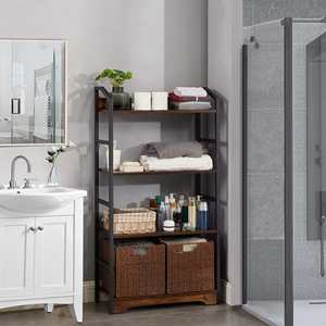 Многофункциональная книжная полка для спальни, кухни, ванной комнаты, Современная книжная полка, органайзер для хранения, выставочная книжная полка - Product Image 1