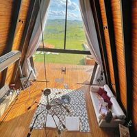 Maisons Tiny Modernes, Petite Cabane, Kit Préfabriqué, Luxe, Forme Triangulaire, Maison à Cadre en A