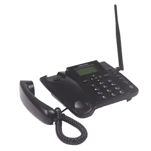 Wireless telephone DLNA ZT800G Quad-band gsm desktop phone with dual sim for home office