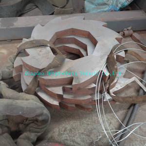 Couteaux de coupe de pneu à haute dureté, couteaux de déchiquetage industriels, lames de broyeur de machine en plastique pour machines de recyclage de pneus en caoutchouc - Product Image 2