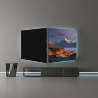 Affichage numérique, mur vidéo LED, couleur pleine, luminosité 5000 cd, indice de protection IP65, écran de jonction, publicité commerciale pour magasin, aéroport