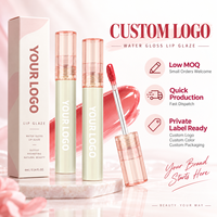 Gloss à lèvres miroir RTS 4ml, brillance verre, hydratant, 13 teintes, faible MOQ 3 pièces, vente en gros, logo personnalisé